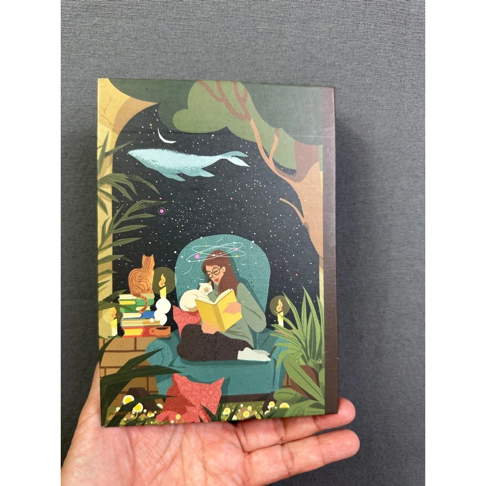 STICKII Pop Advent Calendar Mossery Stationery Journal Ring Bound Whimsical Art
